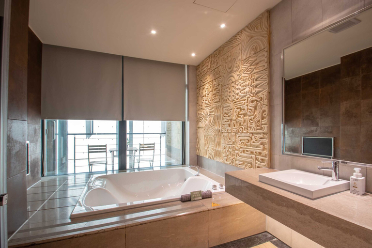 Bathroom 3, Six Star Motel-Zhongli, Taoyuan