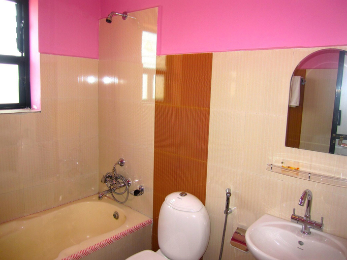 Bathroom 4, Hotel Orchid, Gandaki