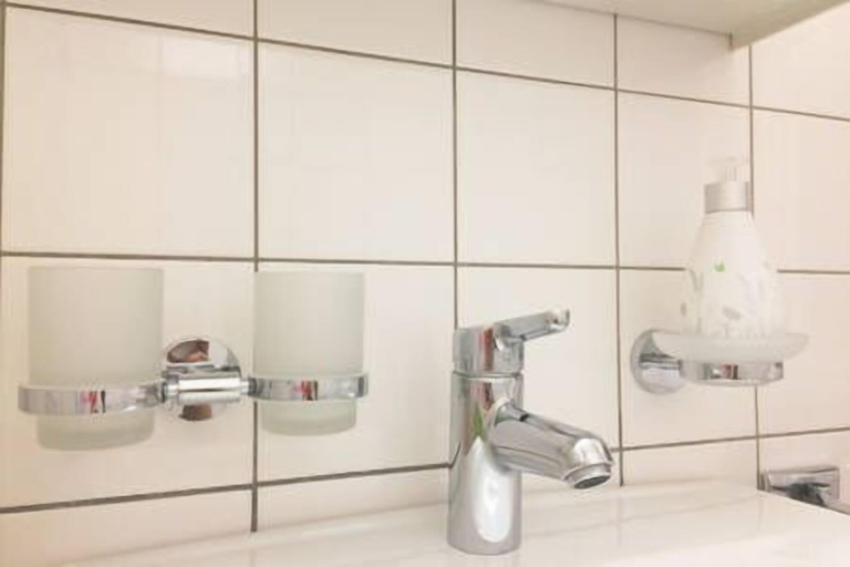 Bathroom amenities 3, In Swiss Home - Rathaus 1284 historical, Basel