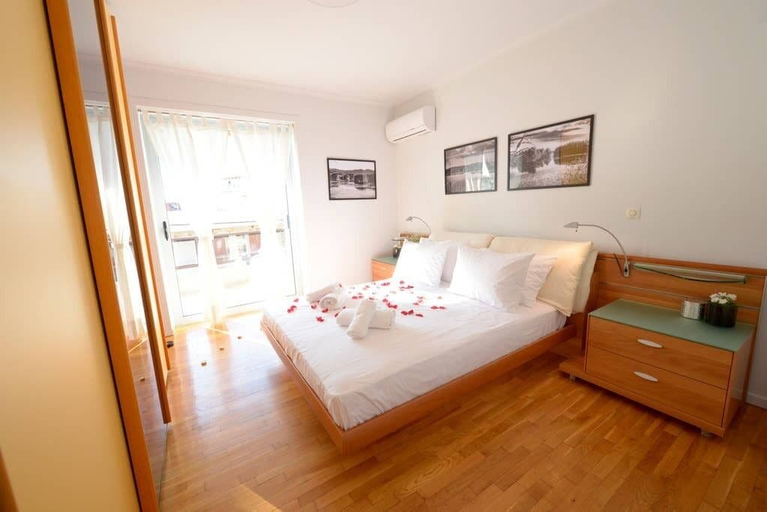Bedroom 2, New Superb & Luminous 2 Bedroom Apartment, Attica