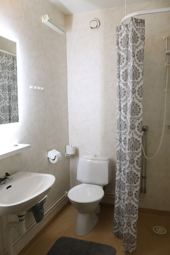 Bathroom 3, Räddningsskolans lägenhetshotell, Skövde