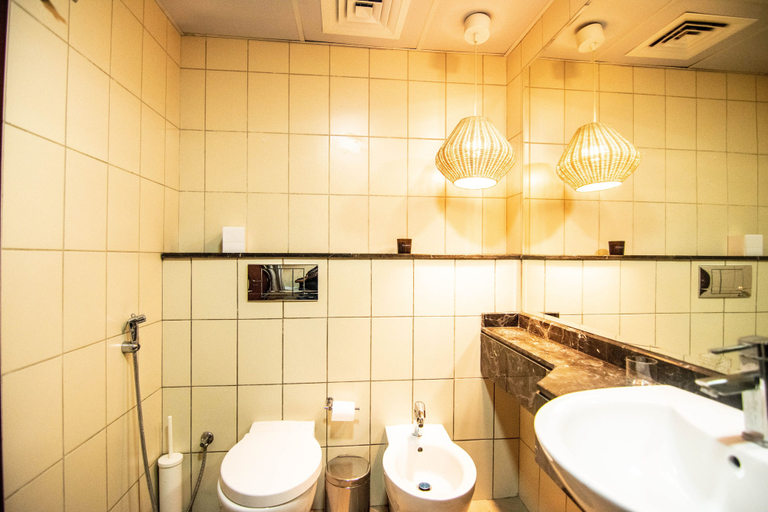 Bathroom 3, Lux BnB I X1 Tower I Golf Course & Sea Views, Dubai