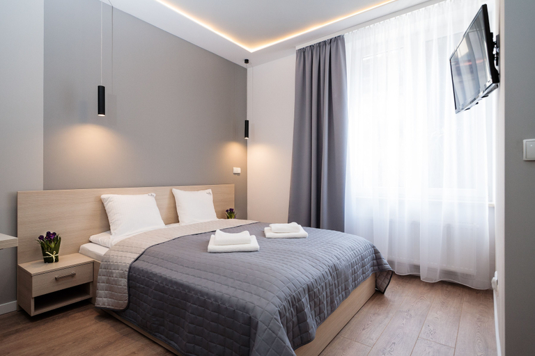 Bedroom 1, Platinia Apartments, Kraków City