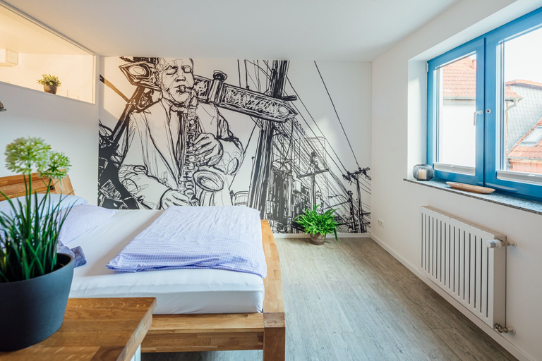 Bedroom 3, Aparthotel Pumpengasse, Wolfsburg