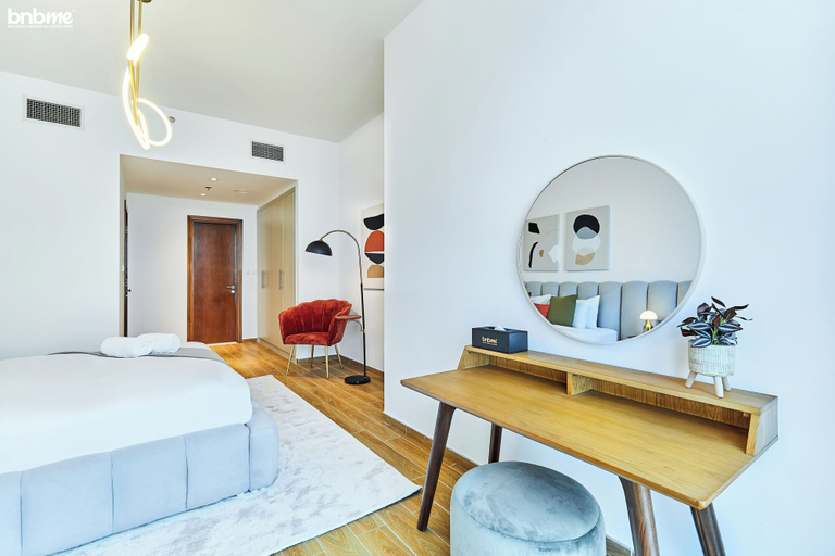 Bedroom 4, 1B-Noora Tower-1507 by bnbme homes, Dubai