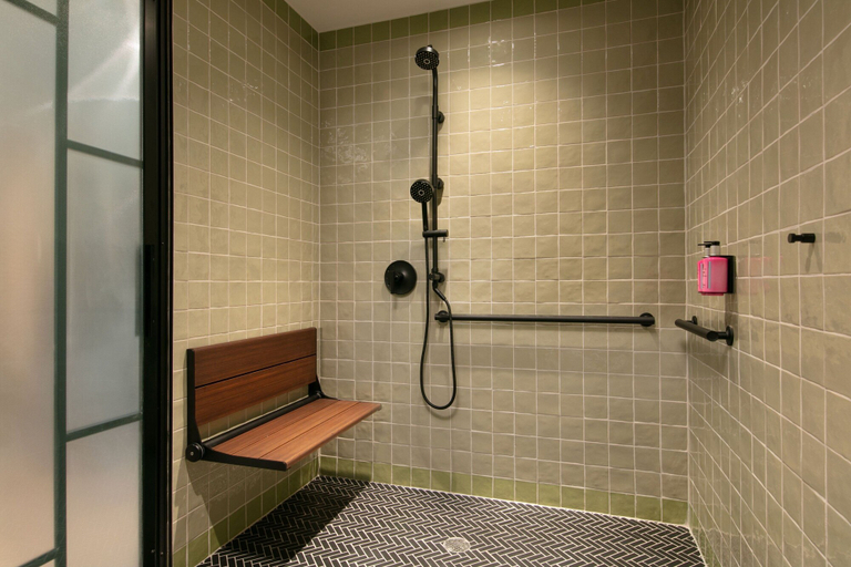 Bathroom 5, Moxy Brooklyn Williamsburg, New York