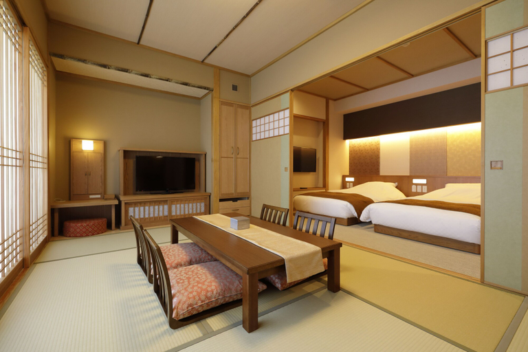 Bedroom 3, Kotohira Onsen Onyado Shikishimakan, Kotohira