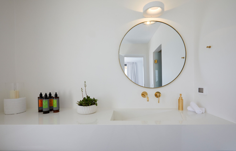 Bathroom 3, Kamini Santorini Luxury Villas, South Aegean