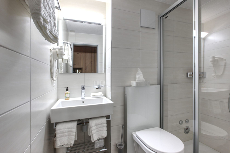 Bathroom 5, Hotel Derby, Visp