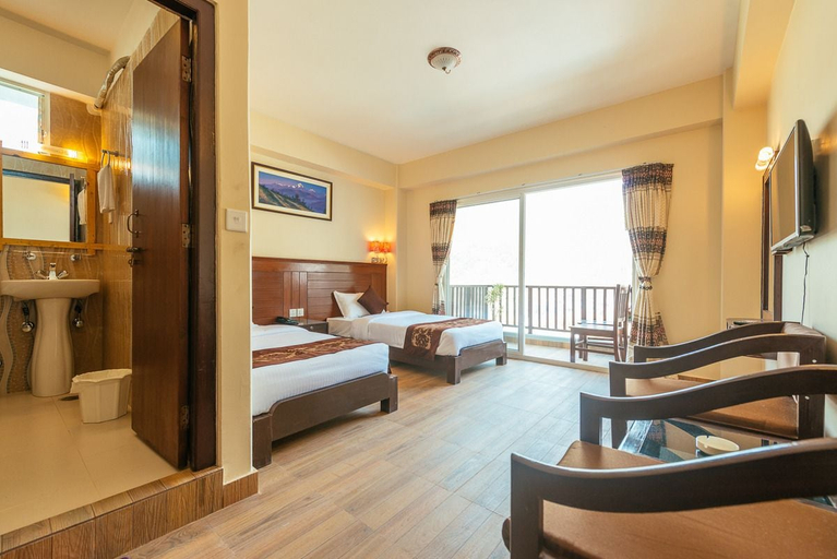 Bedroom 3, Hotel The Coast, Gandaki