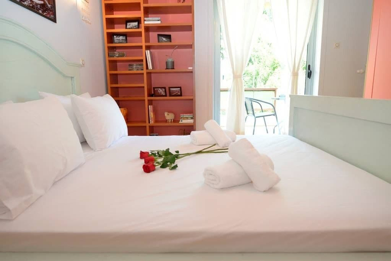 Bedroom 2, New Superb & Luminous 2 Bedroom Apartment, Attica