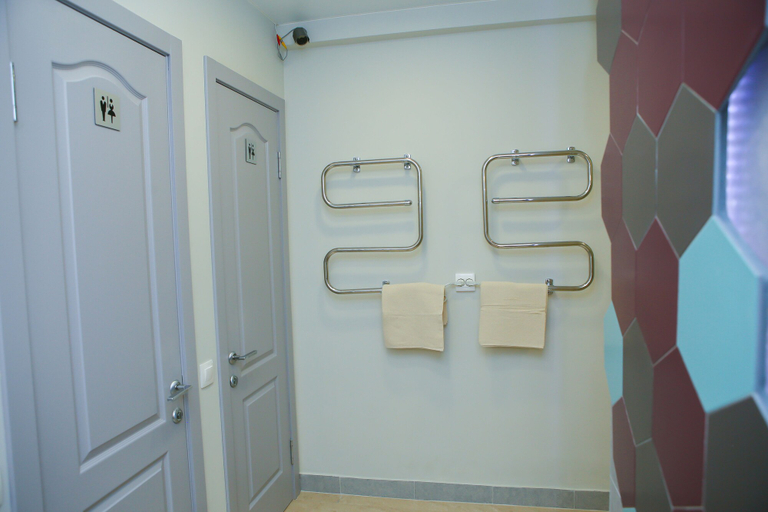 Bathroom 3, Kupe Capsule Hotel & Hostel, Vysokogorskiy rayon