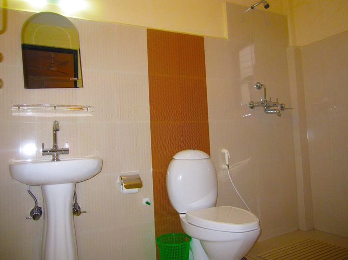 Bathroom 4, Hotel Orchid, Gandaki