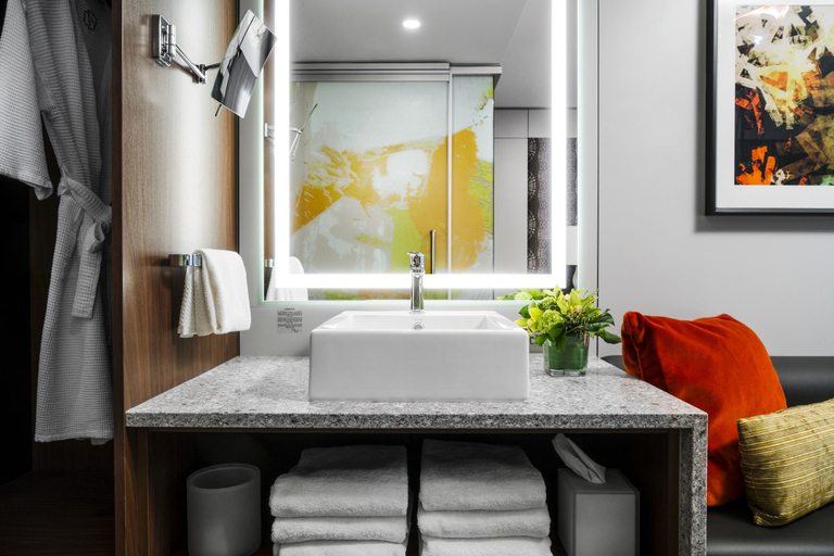 Bathroom 5, Hotel Arts, Division No. 6