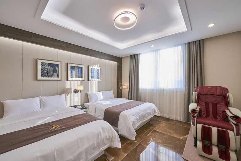 Bedroom 2, Gwangju Aura Hotel, Gwangsan