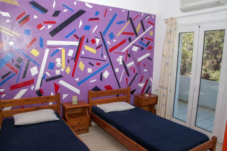 Bedroom 2, Panorama Studios and Apartments, Crete