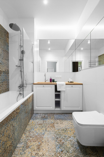 Bathroom 3, oompH Warsaw Central Supreme Apartment, Warsaw