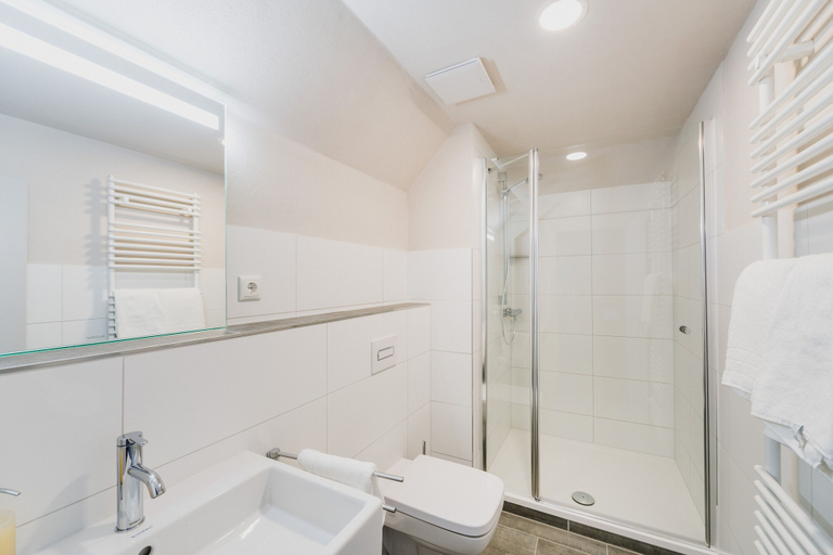 Bathroom 5, Hotel Villa Bodeblick, Harz