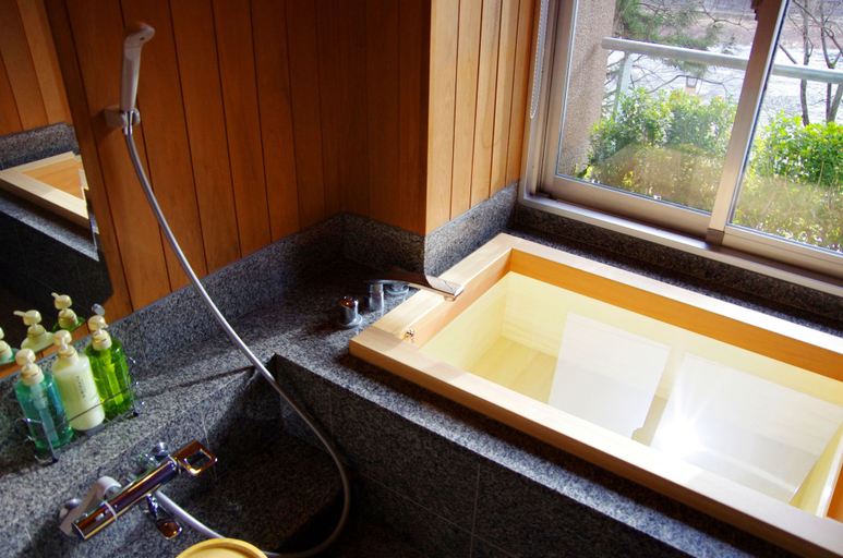 Bathroom 5, Gero Onsen Yukyunohana, Gero