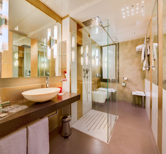 Bathroom 5, c-hotels Rubens, Milano