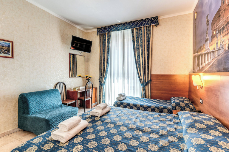 Bedroom 4, Hotel Orlanda, Rome