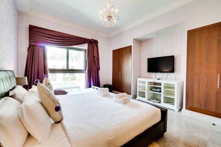 Bedroom 3, Fairmont North Luxury 2 BR Apt Palm, Dubai