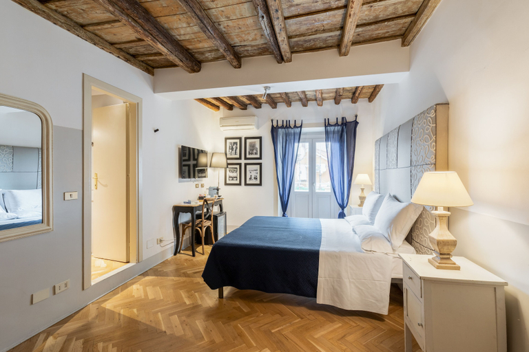 Bedroom 4, The BlueHostel, Rome