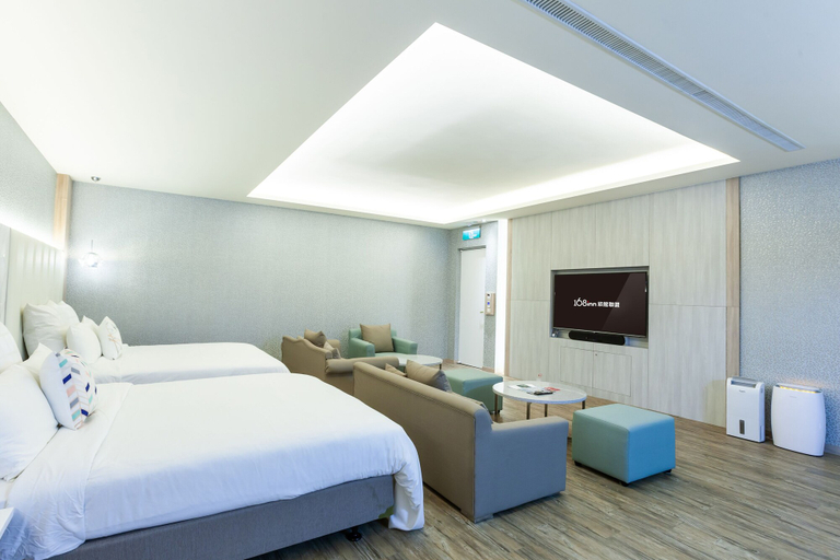 Bedroom 2, Six Star Motel-Zhongli, Taoyuan