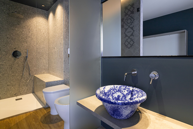 Bathroom 4, Nooria Sicilian Charme Rooms, Palermo