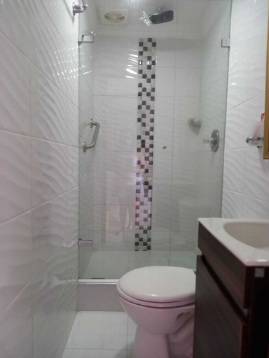 Bathroom, Apto VISTA AL MAR piso 16 PLAYA CERCA, Cartagena de Indias