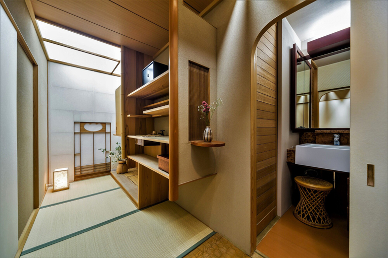 Bathroom 4, Ryoan Kazuki, Kyoto