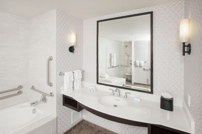 Bathroom 3, Hilton Garden Inn Burbank Los Angeles, Los Angeles