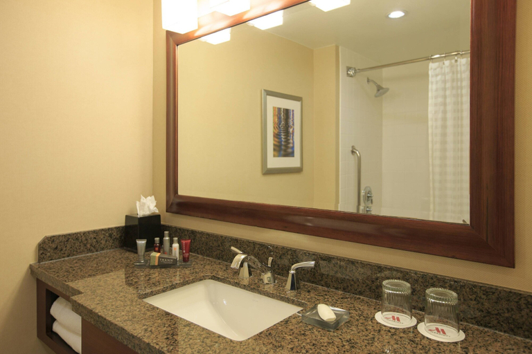 Bathroom 5, Gaithersburg Marriott Washingtonian Center, Montgomery