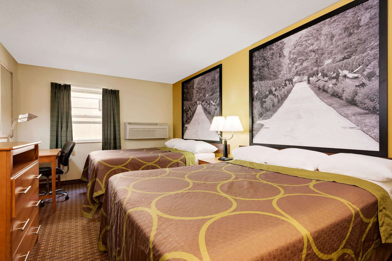 Bedroom 4, Super 8 by Wyndham Allentown, Lehigh