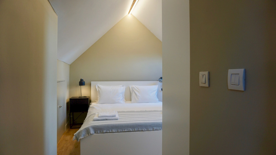 Bedroom 3, Unit 8 - Charming Loft Apt. Near Avenue Louise, Bruxelles