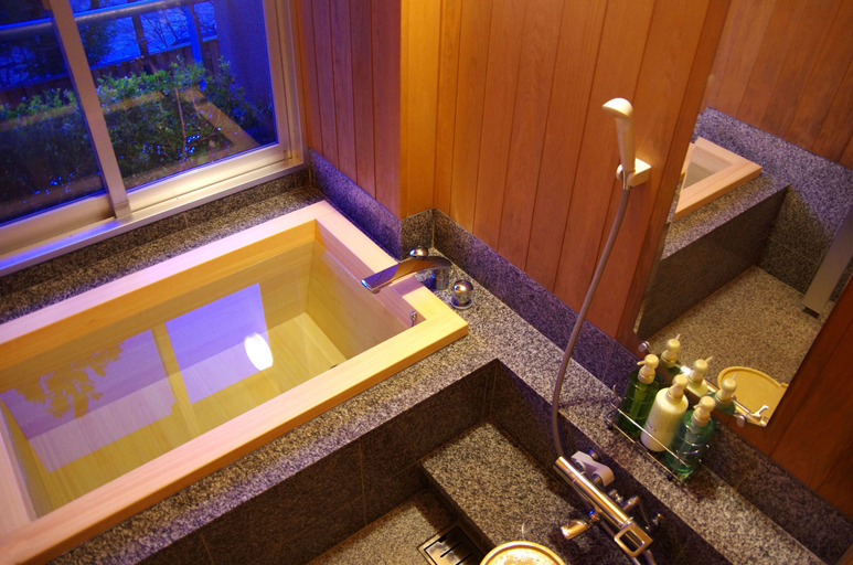 Bathroom 5, Gero Onsen Yukyunohana, Gero