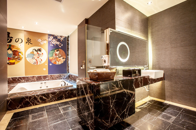 Bathroom 4, Six Star Motel-Zhongli, Taoyuan