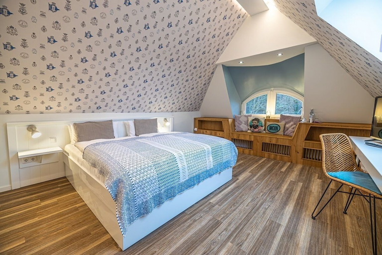 Bedroom 4, Strandhaus Ahrenshoop Boutiquehotel, Vorpommern-Rügen