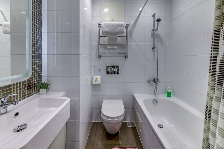 Bathroom 3, Apartment Vesta near Prosvesheniya, Sankt-Peterburg gorsovet