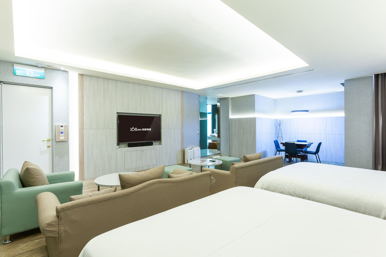 Bedroom 2, Six Star Motel-Zhongli, Taoyuan