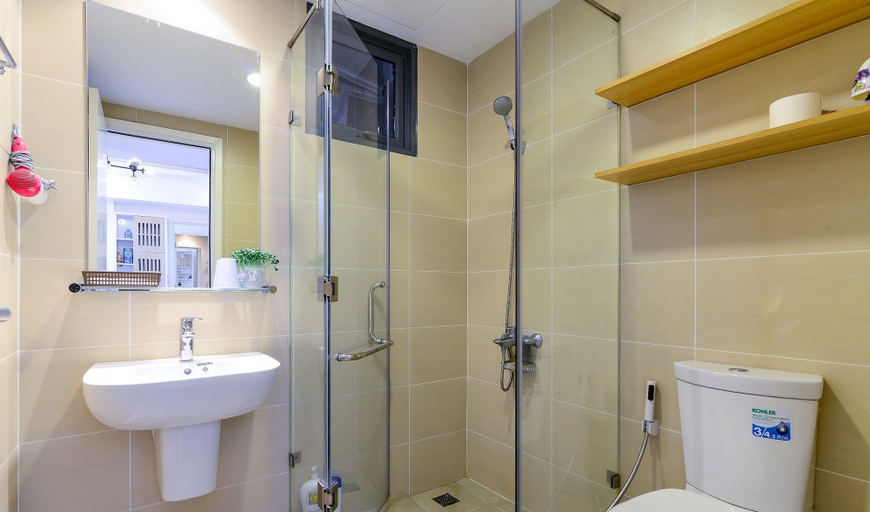 Bathroom 3, MRT Apartment in Masteri Thao Dien, District 2
