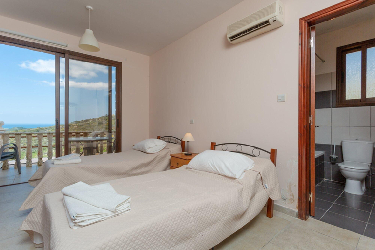 Bedroom 3, Villa Rallo Large Private Pool Sea Views A C Wifi Eco-friendly - 2961