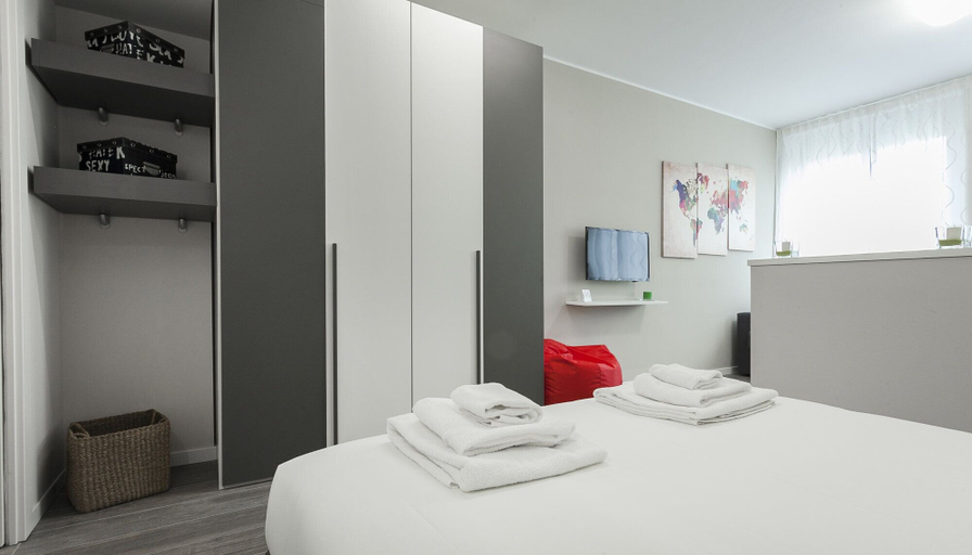 Bedroom 2, Italianway Easy - Cadorna 10 Mono B, Milano