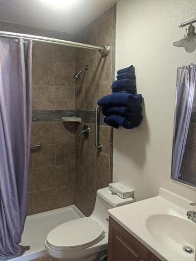 Bathroom 5, Little Daisy Motel, Yavapai