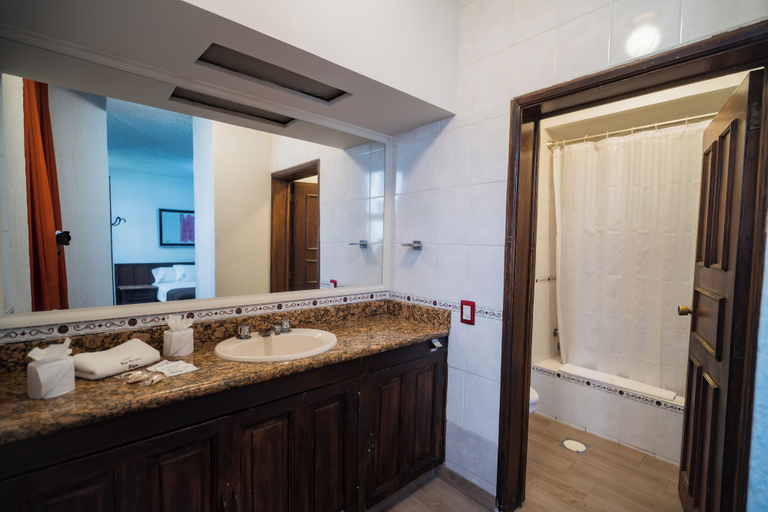 Bathroom 4, Hotel Don Quijote Plaza, Guadalajara