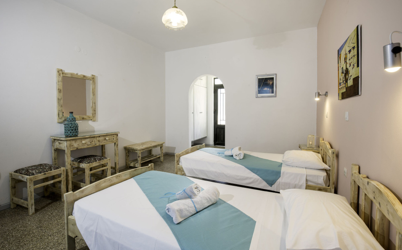 Bedroom 3, Kalathos Sun Hotel, South Aegean