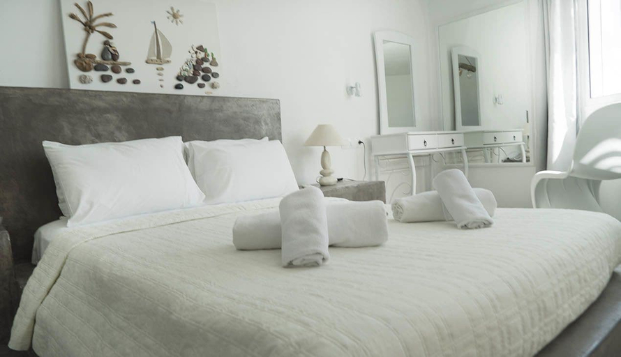 Bedroom 3, Loukas & Emma Eco Houses, South Aegean