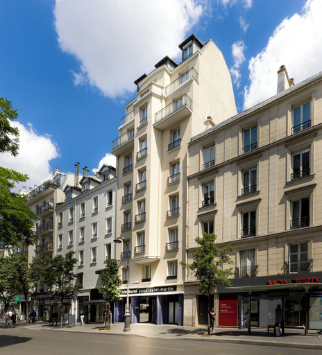 Exterior & Views 2, Libertel Canal Saint Martin, Paris