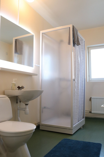 Bathroom 3, Räddningsskolans lägenhetshotell, Skövde