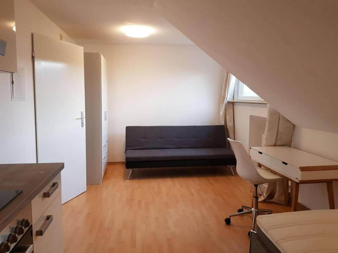 Bedroom 2, Stunning 1-bed Apartment in Bodolz Lake Constance, Lindau (Bodensee)